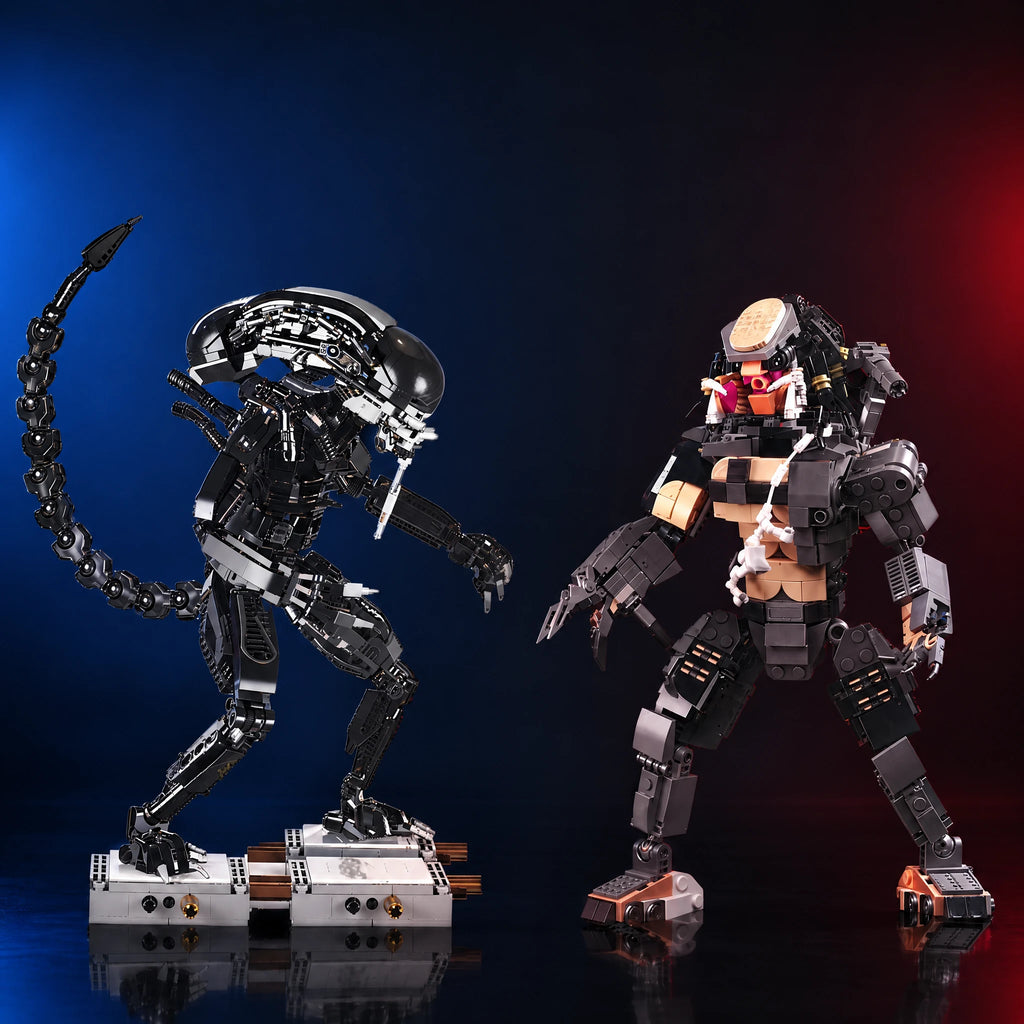 Predatorial Mindset LEGO Alien vs Predator | 1,087-Piece Figure Set – CreatiBrick