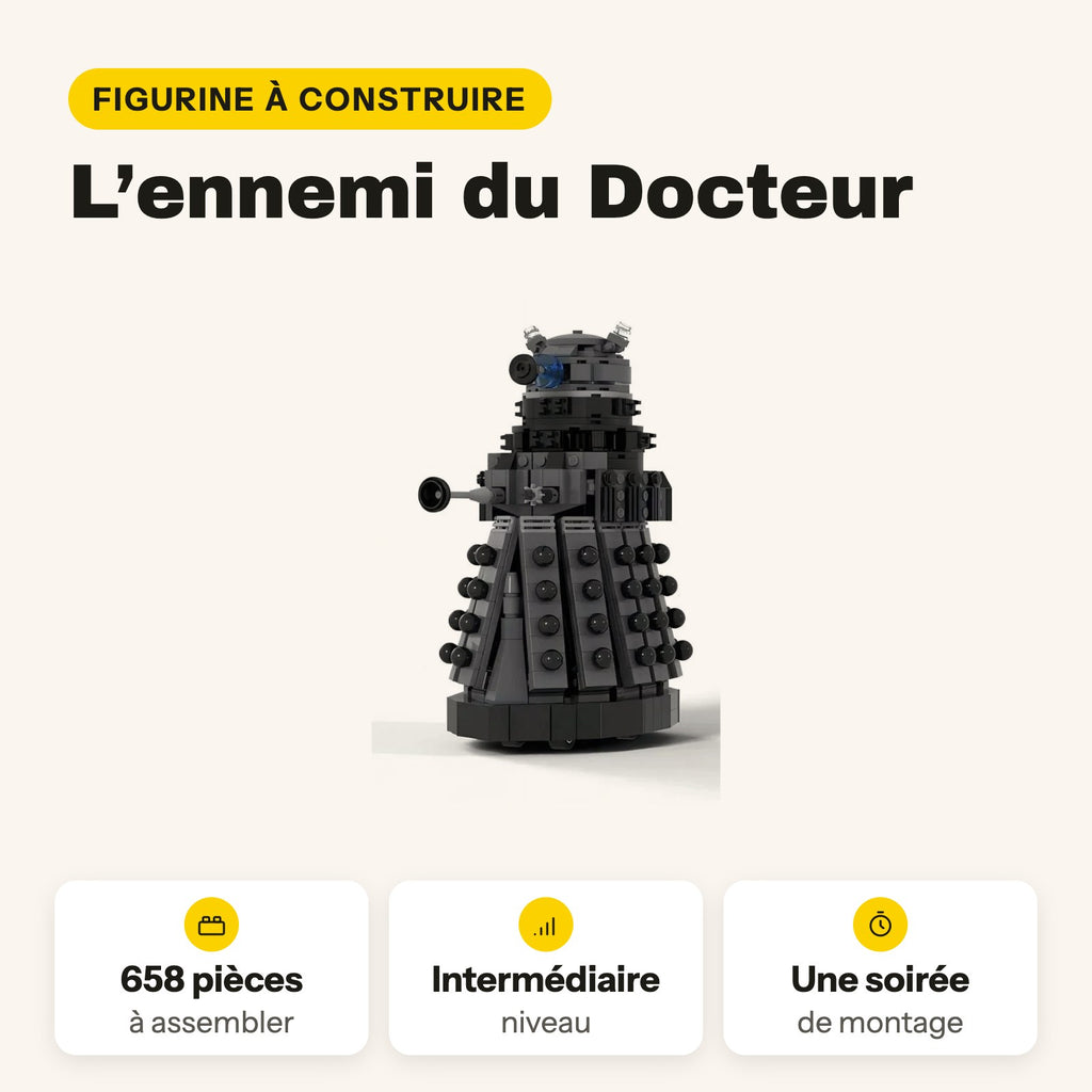 LEGO Dalek, figura para construir de 658 piezas