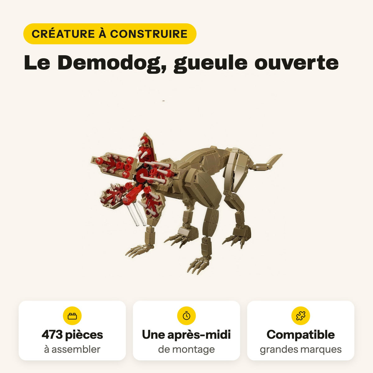 LEGO Demodog de Stranger Things para construir