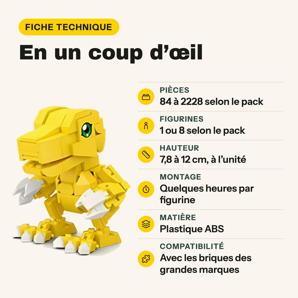 LEGO Digimon para construir