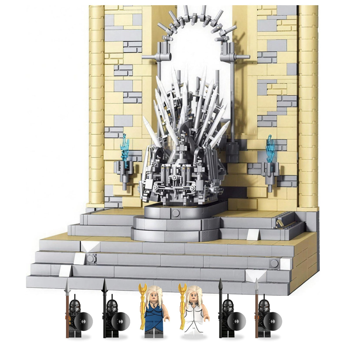 LEGO Juego de Tronos Trono de Hierro para construir