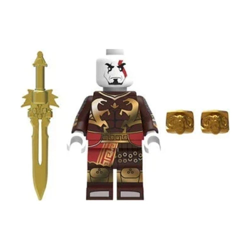 LEGO God of War, Kratos grec avec son épée dorée