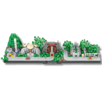 LEGO Jurassic Park Diorama Micro Scale