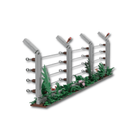 LEGO Jurassic Park Electric Fence - CreatiBrick