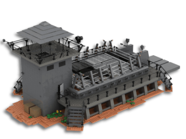 LEGO Jurassic Park Raptor Enclosure - CreatiBrick