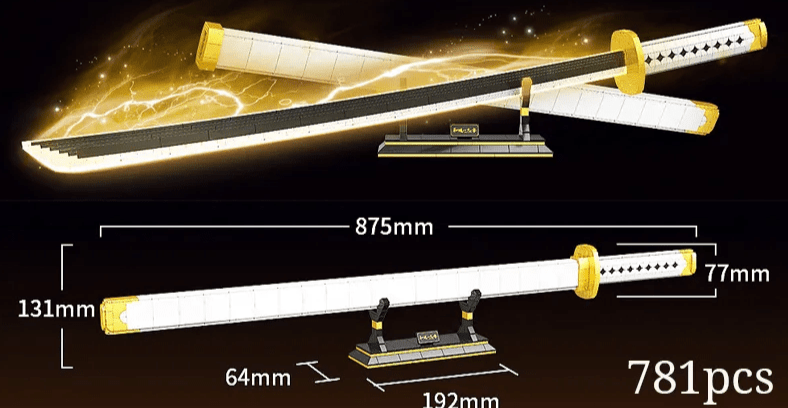 LEGO Katana One Piece - CreatiBrick
