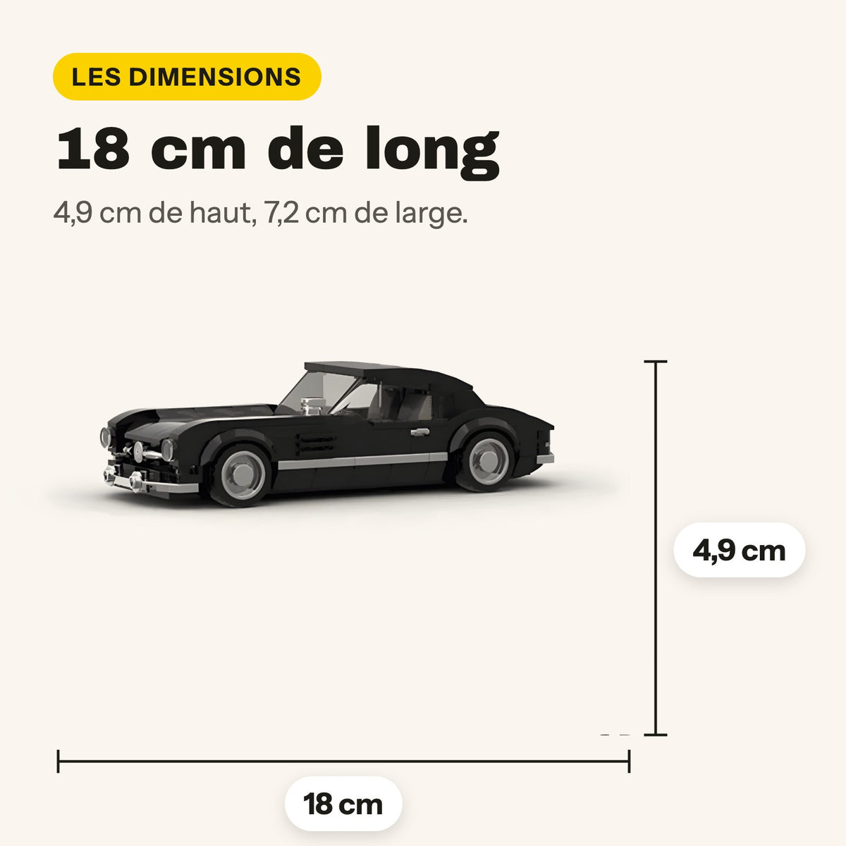 LEGO Mercedes 300 SL para construir