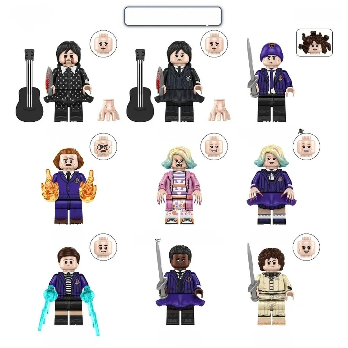 LEGO Mercredi Addams