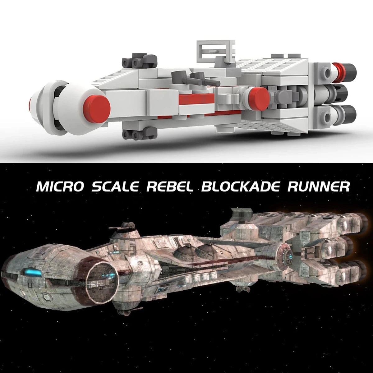 LEGO Mini Tantive IV - CreatiBrick