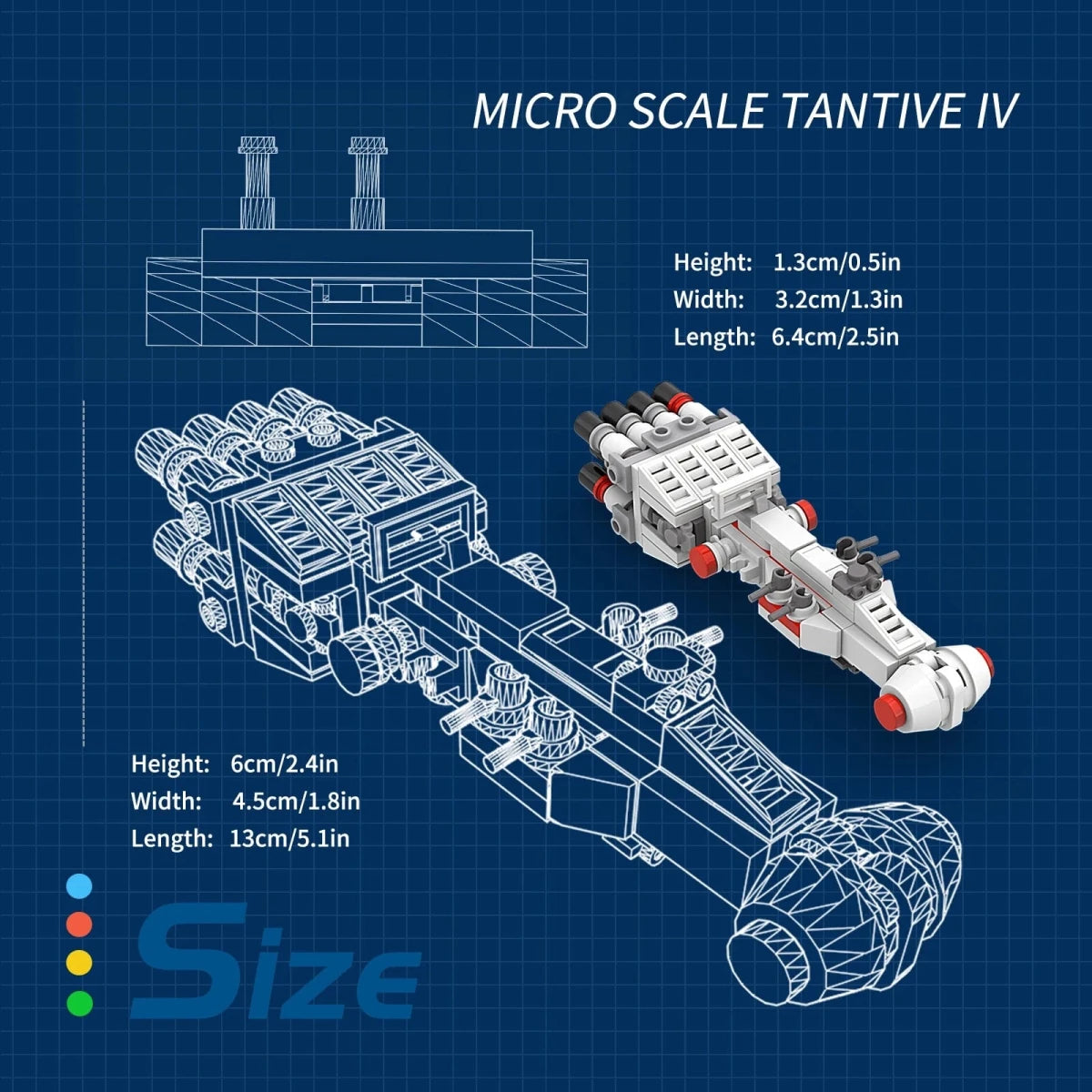LEGO Mini Tantive IV - CreatiBrick