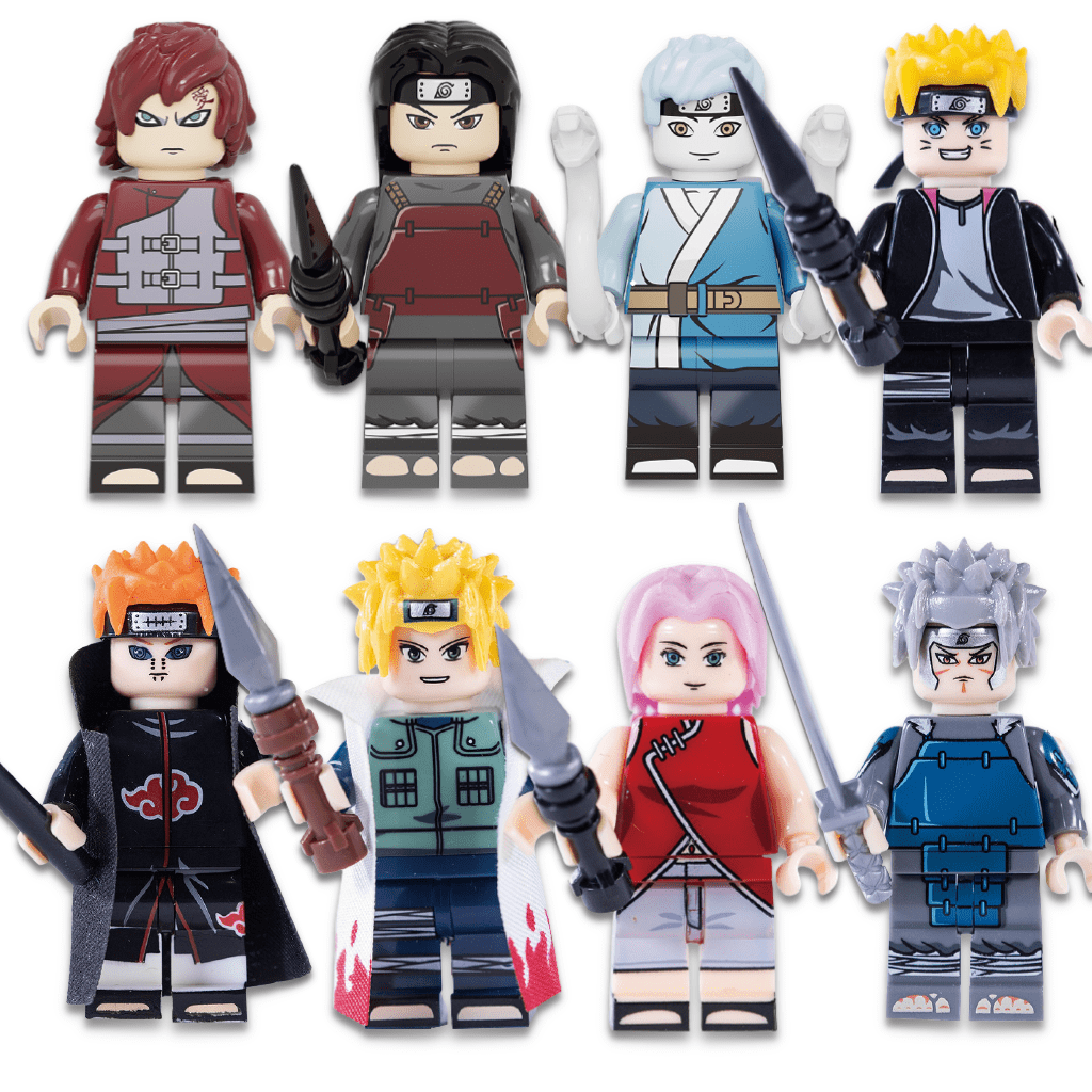 Pack Figurines LEGO Naruto