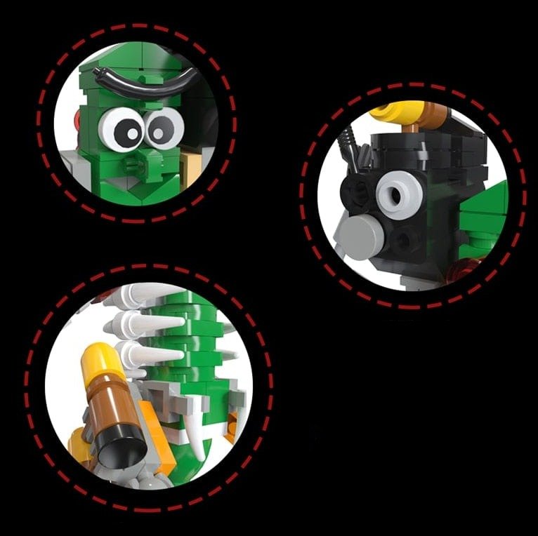 LEGO Pickle Rick - CreatiBrick