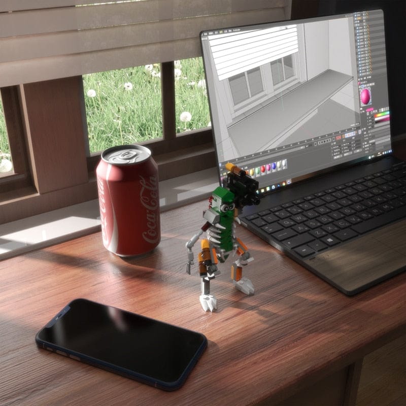 LEGO Pickle Rick - CreatiBrick