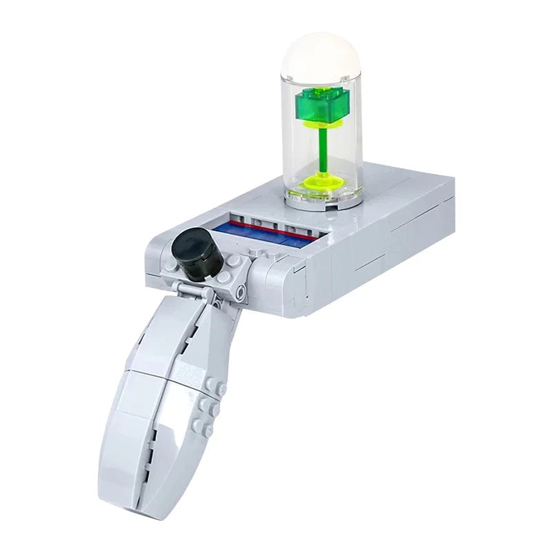 Pistolet Portail Rick Et Morty – Réplique Lumineuse, Modèle à Assembler