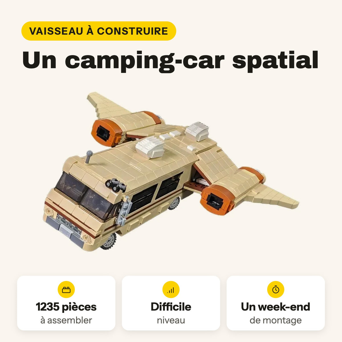 LEGO Spaceballs, nave para construir de 1.235 piezas