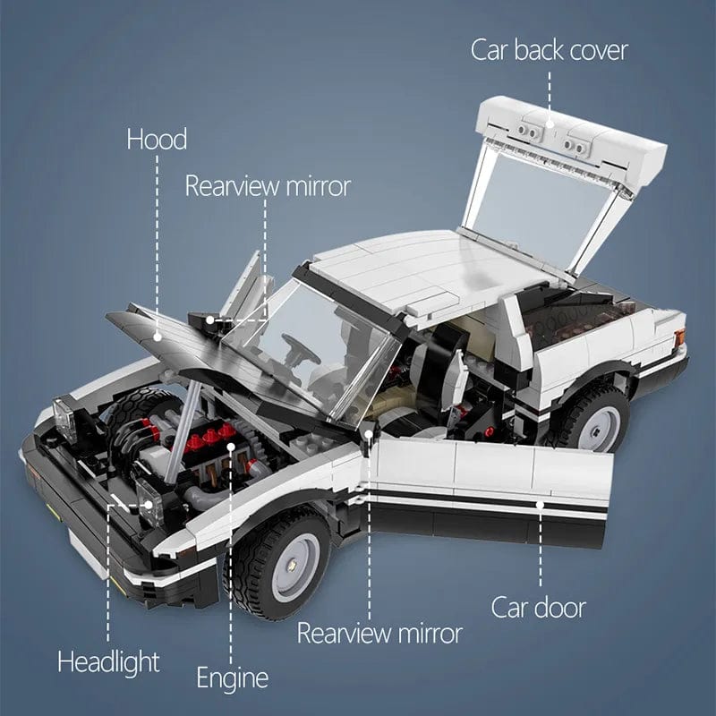 LEGO Toyota AE86 - CreatiBrick