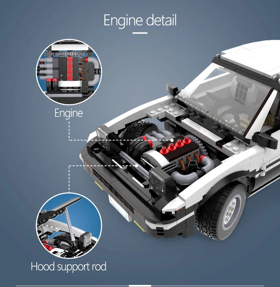 LEGO Toyota AE86 - CreatiBrick