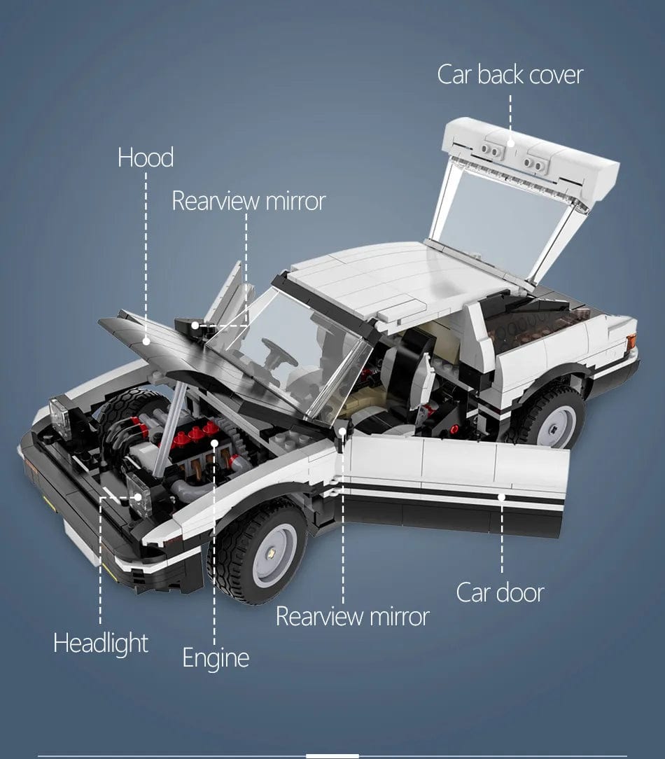 LEGO Toyota AE86 - CreatiBrick