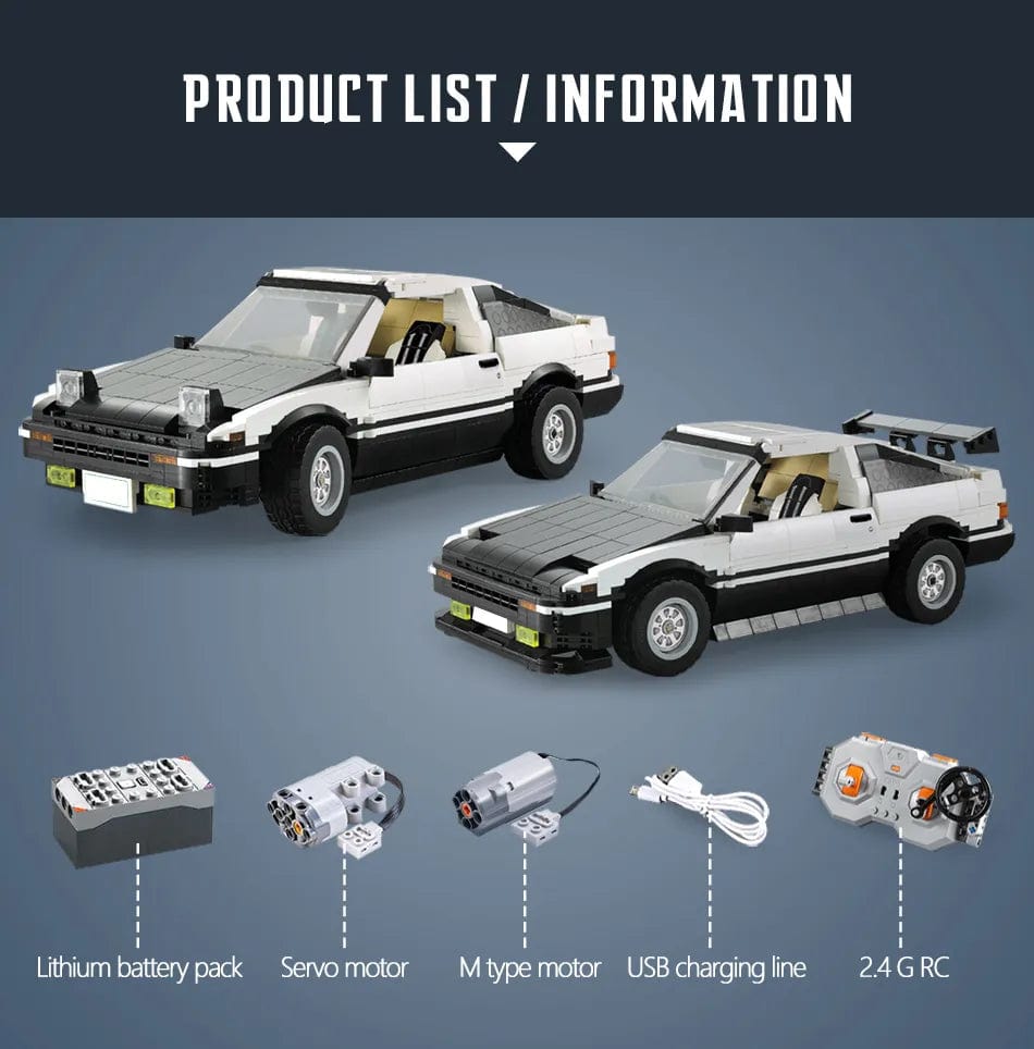 LEGO Toyota AE86 - CreatiBrick