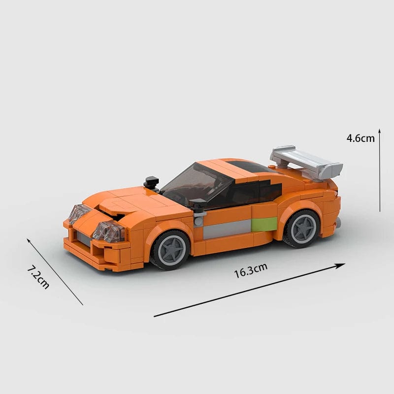 Set Compatible LEGO Toyota Supra MK4 - CreatiBrick
