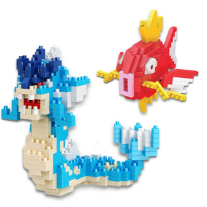 Nanoblock Leviator et Nanoblock Magicarpe