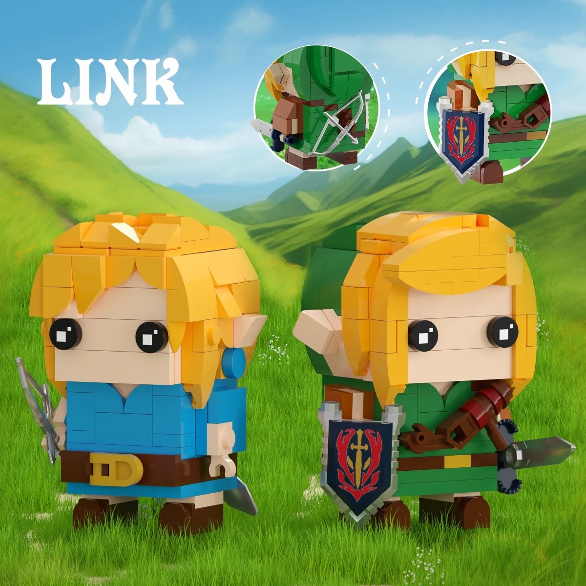 Pack LEGO Zelda Link - CreatiBrick