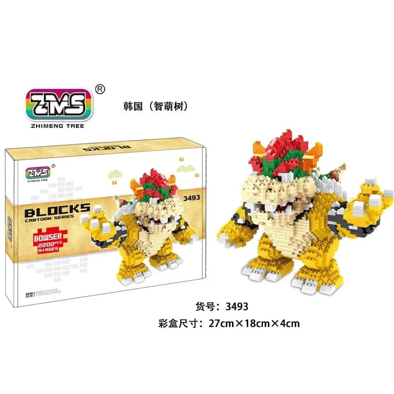 Nanoblock Bowser - CreatiBrick