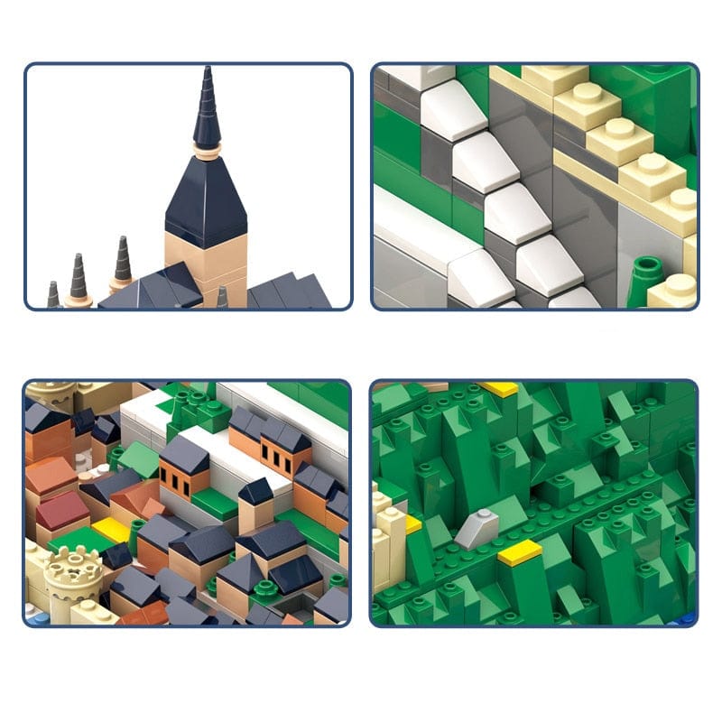 Nanoblock Mont Saint Michel - CreatiBrick