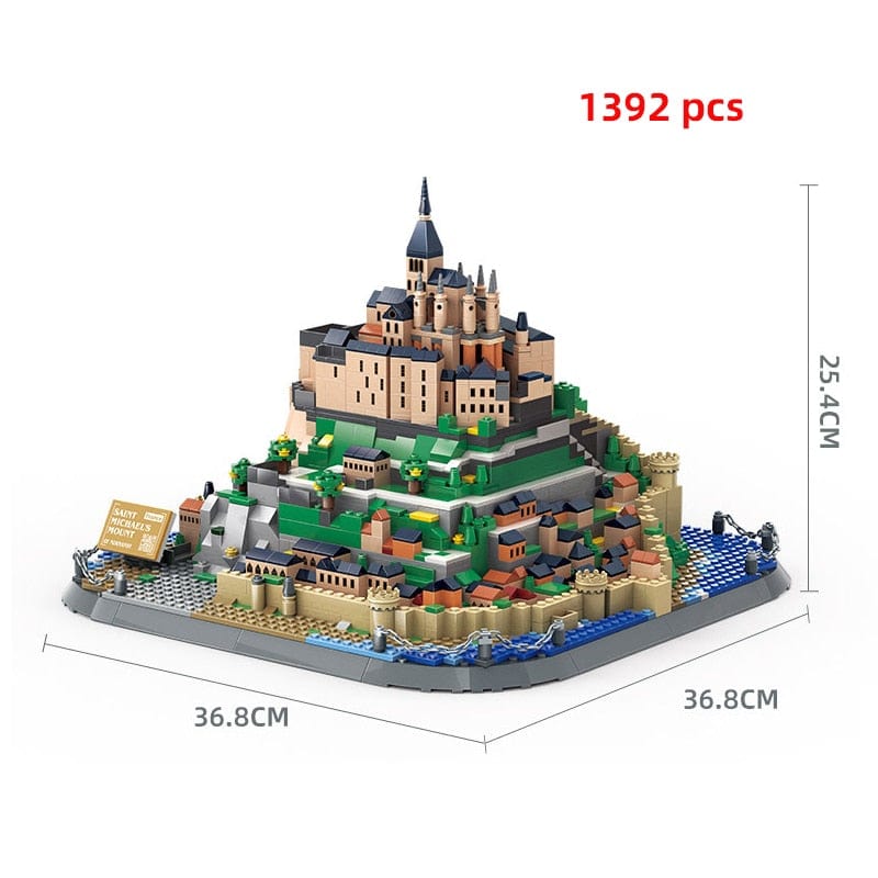 Nanoblock Mont Saint Michel - CreatiBrick