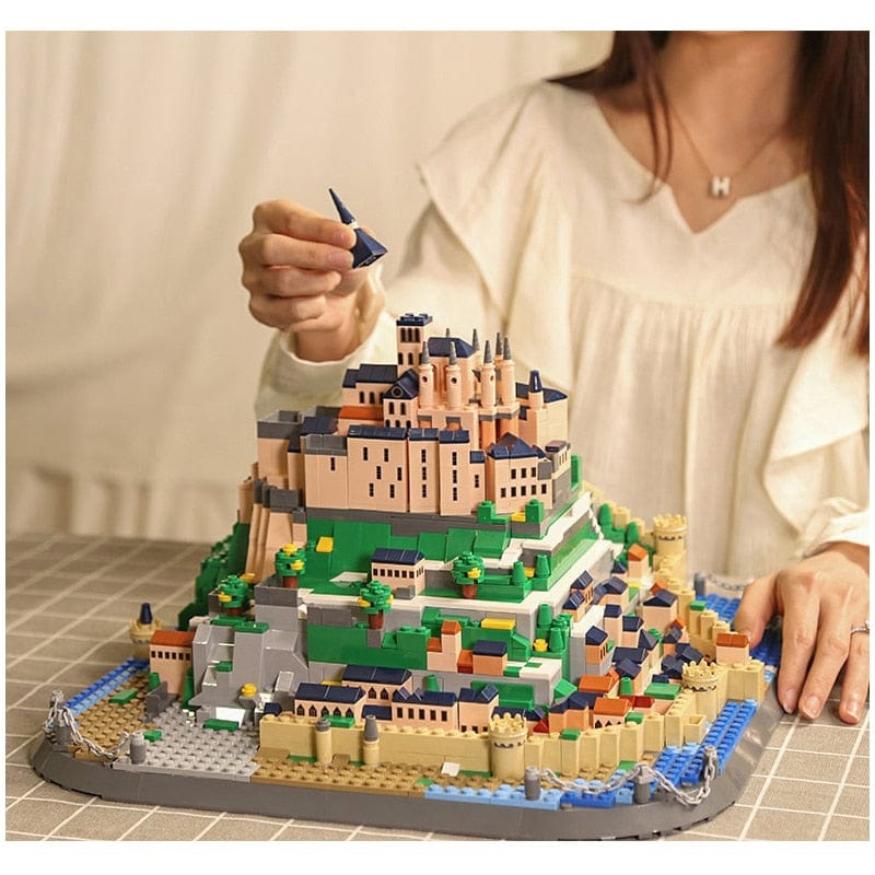 Nanoblock Mont Saint Michel - CreatiBrick