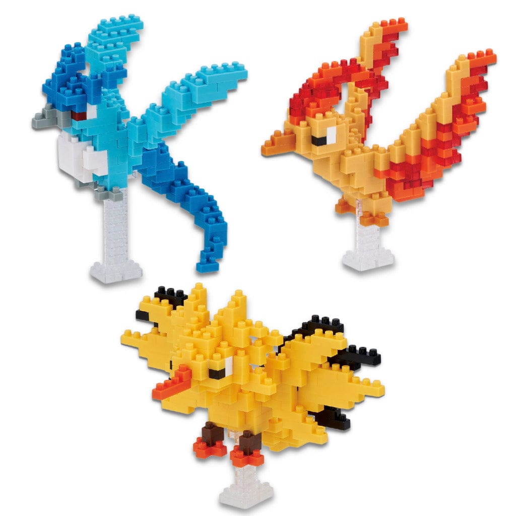 Nanoblock Pokémon Trio Légendaire