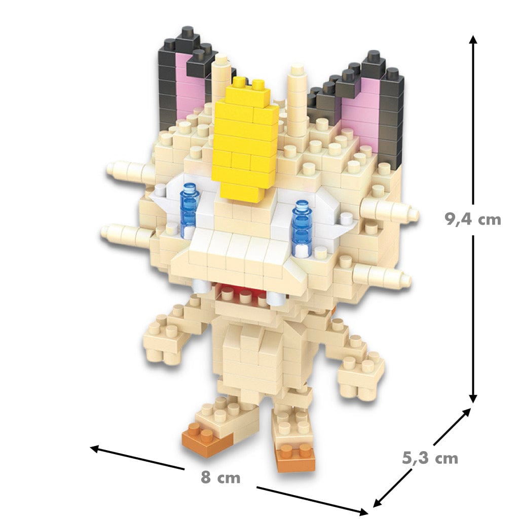 Nanoblock Miaouss Pokemon