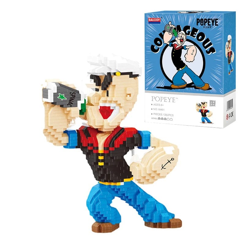 Nanoblock Popeye - CreatiBrick