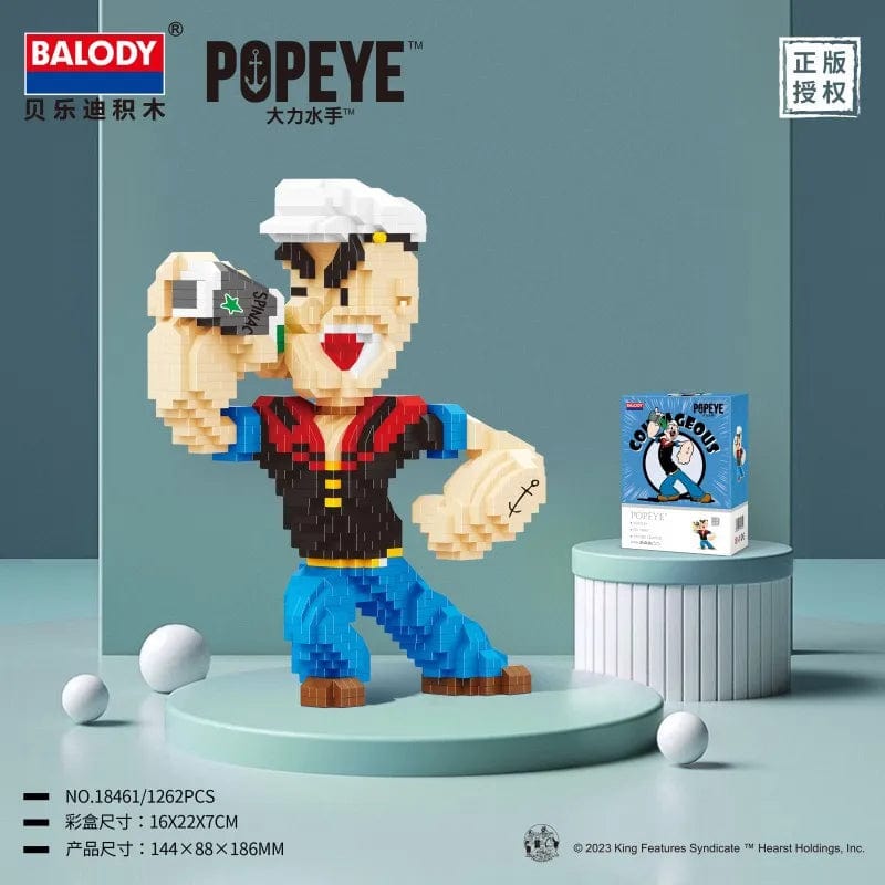 Nanoblock Popeye - CreatiBrick