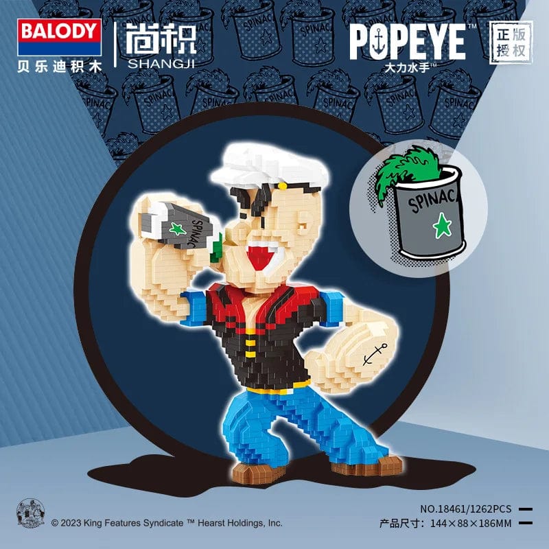 Nanoblock Popeye - CreatiBrick