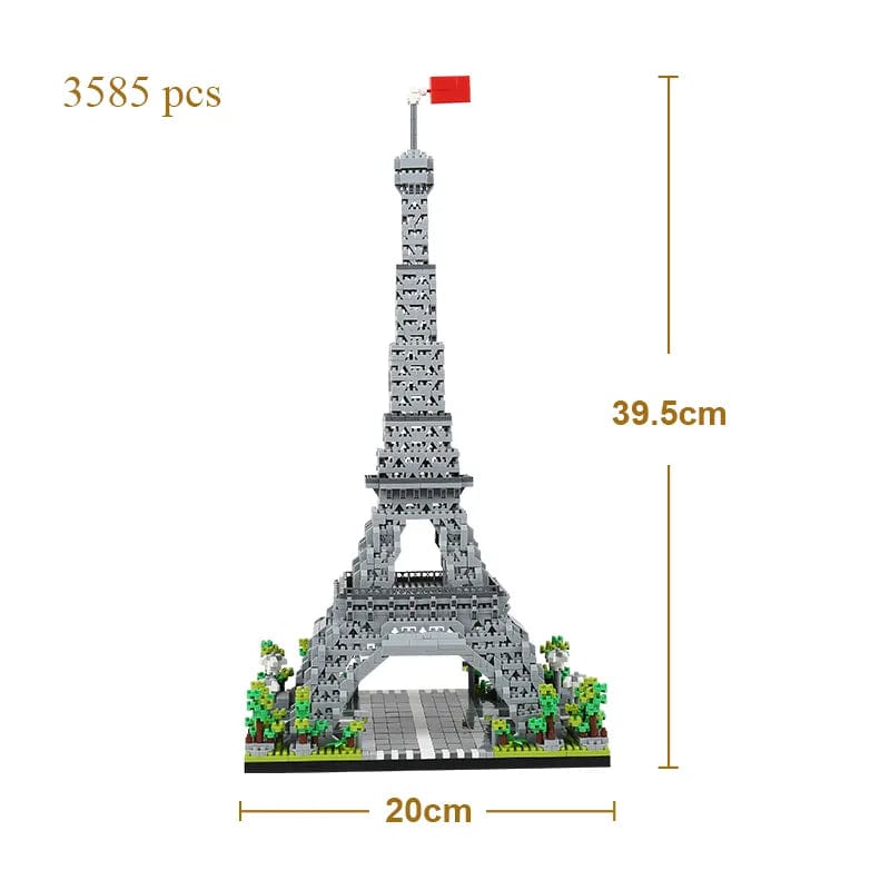Nanoblock Tour Eiffel - CreatiBrick