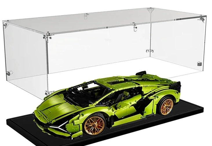 Vitrine LEGO Technic en acrylique transparent